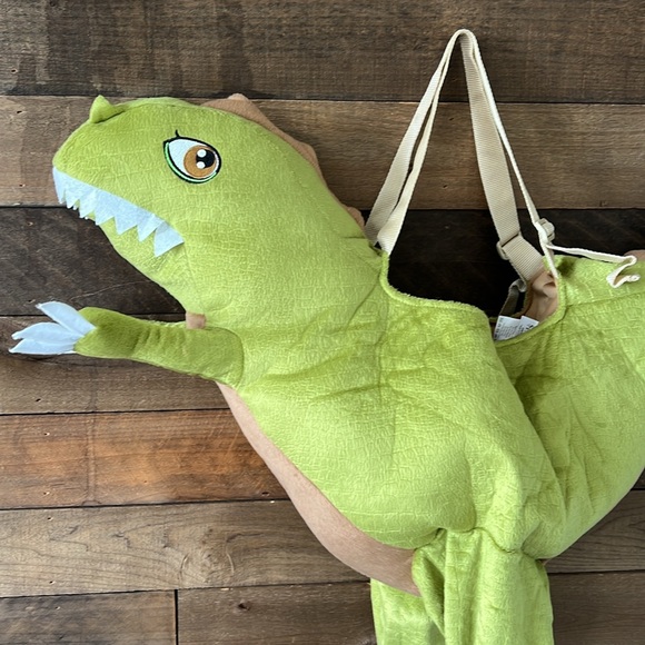 Spirit Green Dinosaur Kids Costume - Picture 3 of 9